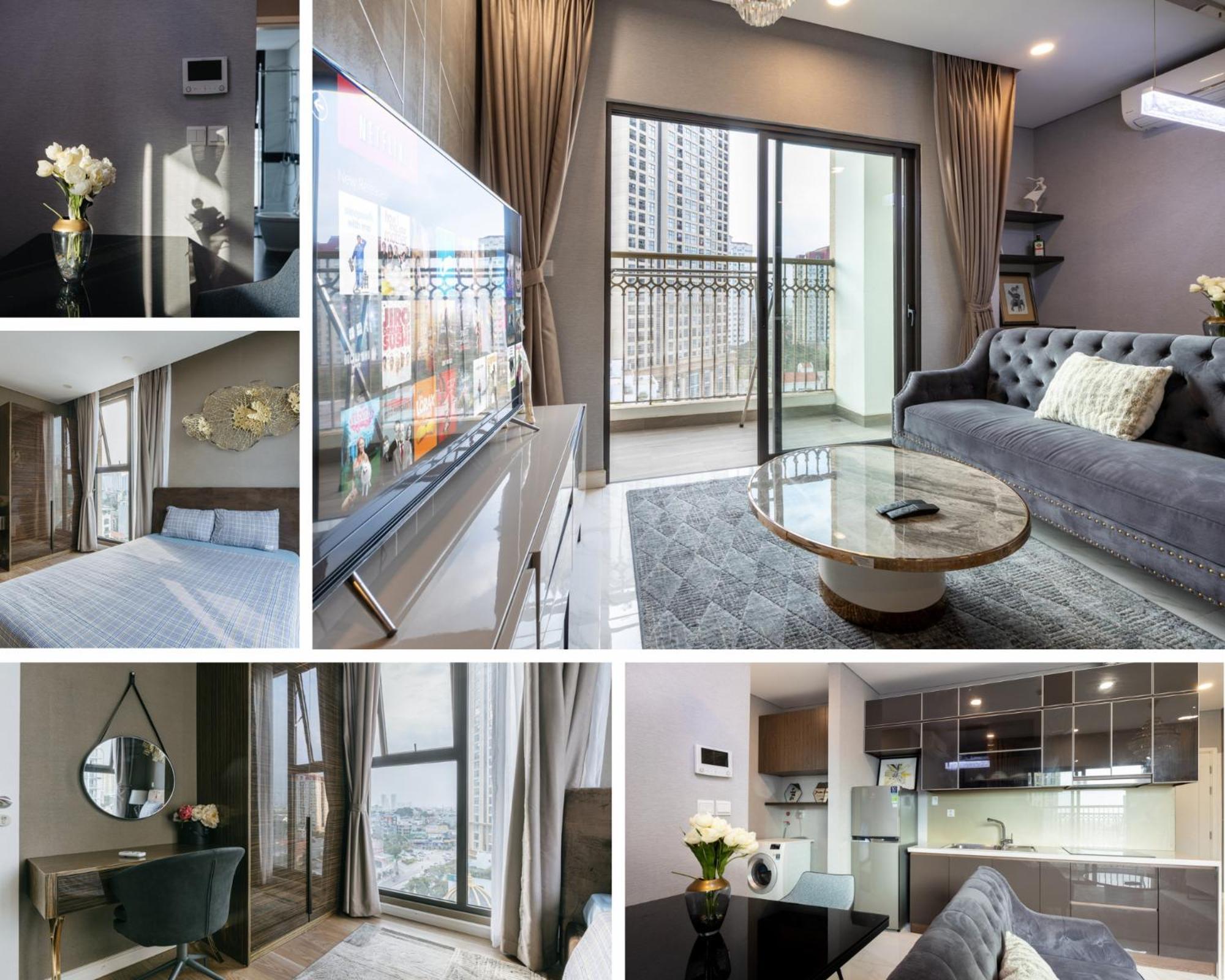 Muse Hanoi Lake View Luxury Apartment - D' Eldorado 객실 사진