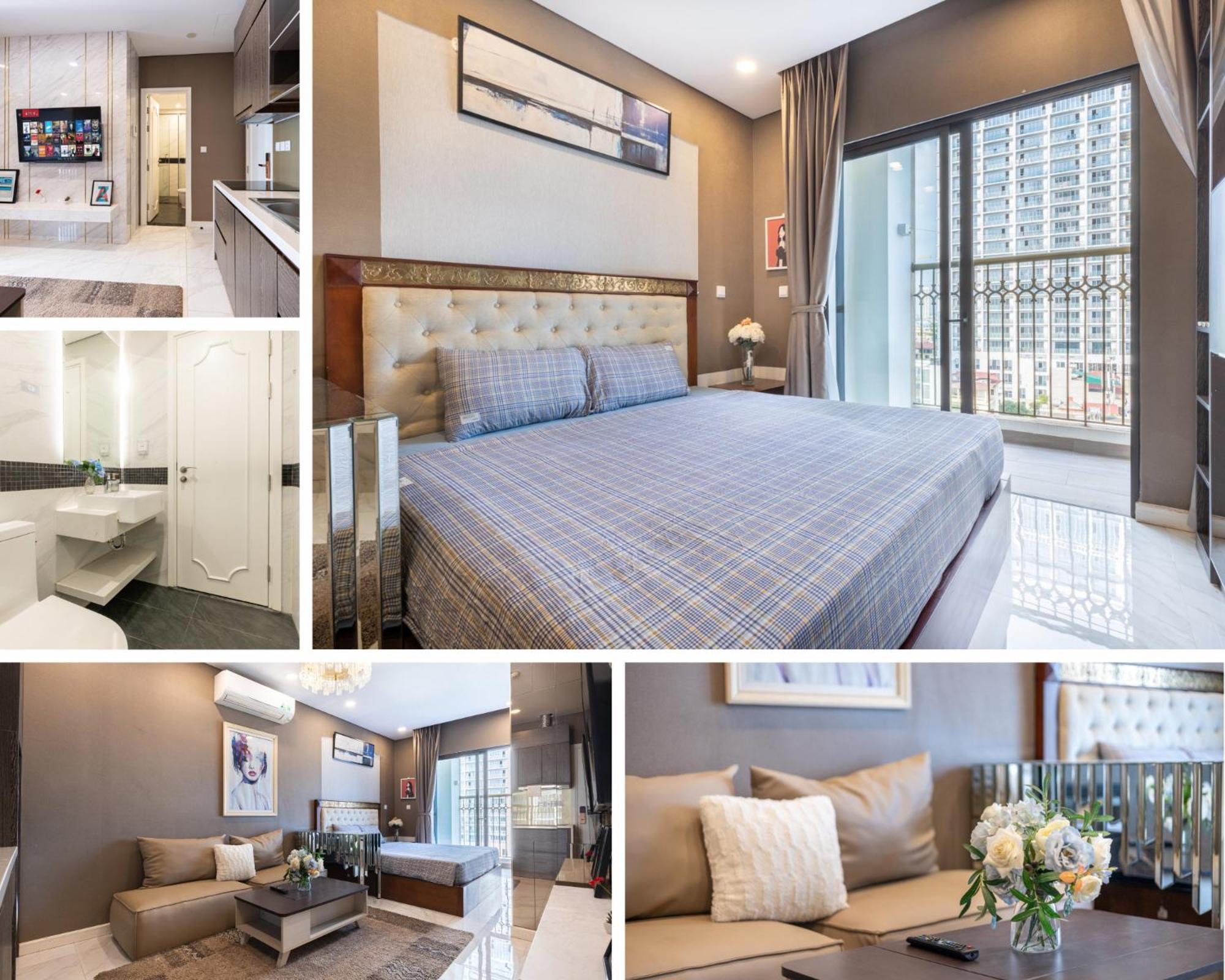 Muse Hanoi Lake View Luxury Apartment - D' Eldorado 객실 사진